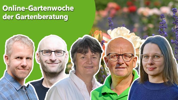 Die hauptamtlichen Gartenberater*innen